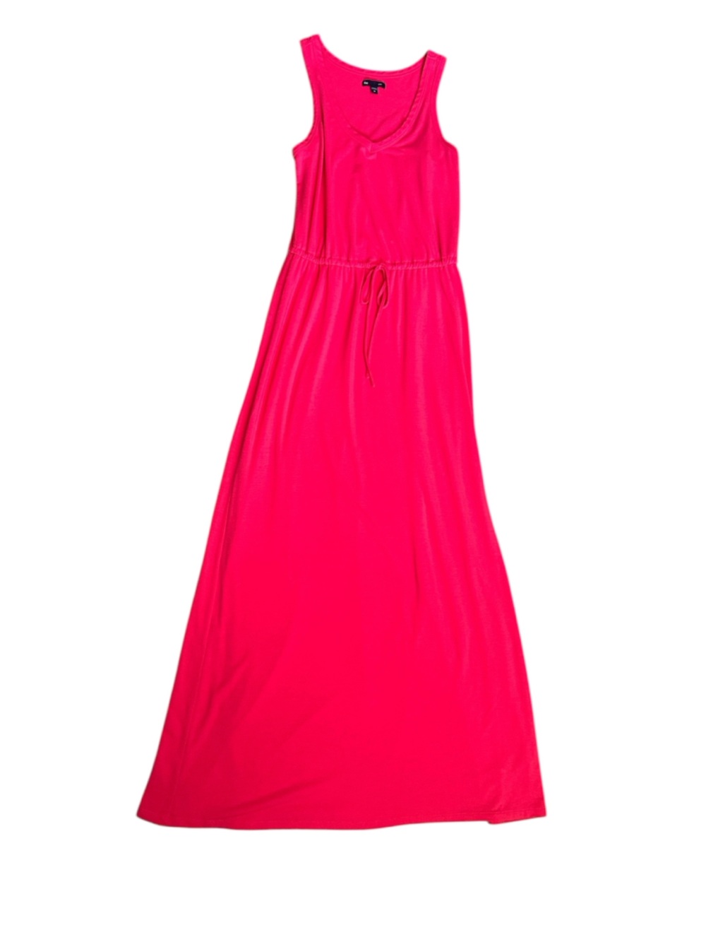 Gap Hot Pink Sleeveless Tank Maxi Dress size M